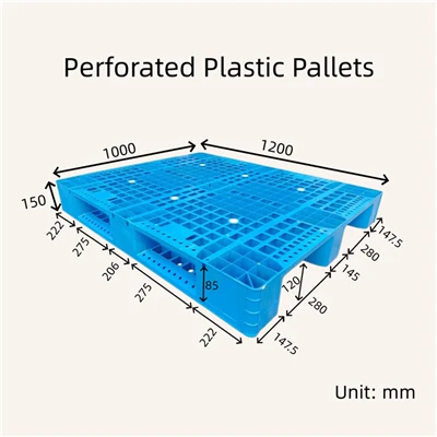 Perforuoti plastikiniai padėklai